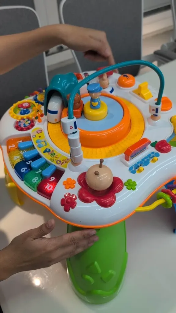 Baby playing table