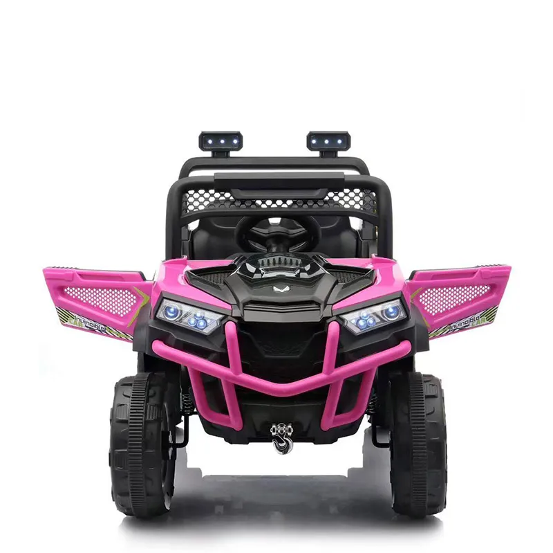 Electric Car kids New model Four wheel Pink/ black