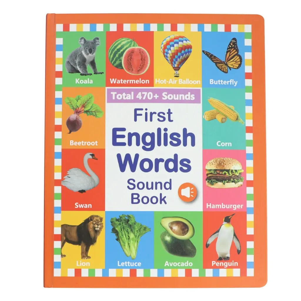 English book (First English words)