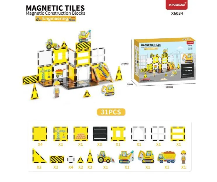 (GCC) Engineering Series Color Window Magnetic Plates