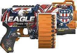 Electric UV Printed Soft Bullet Gun Eagle